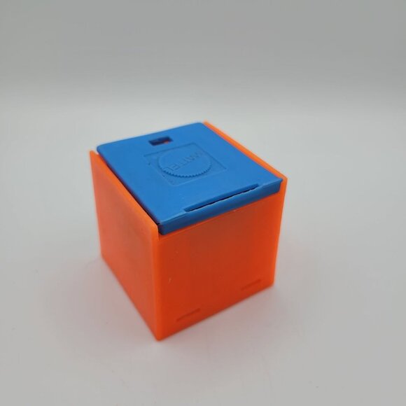 1972 Mattel Alphabet Pop Up Block Toy Plastic Vintage Letter Dog Learn School - Picture 5 of 6